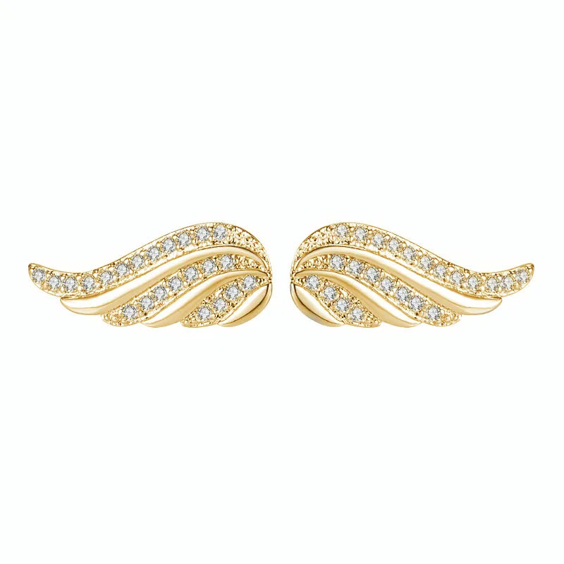 Angel Wing Ear Studs